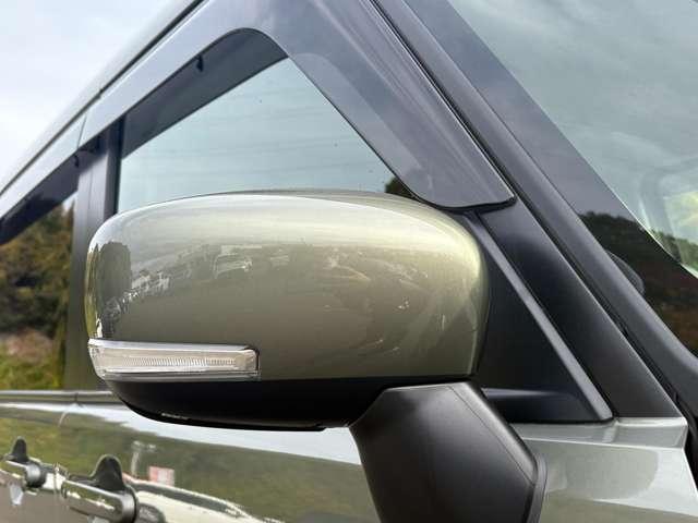 「ウインカーミラー」　見た目だけでなく、対向車からの視認性向上につながって安全度もアップ☆