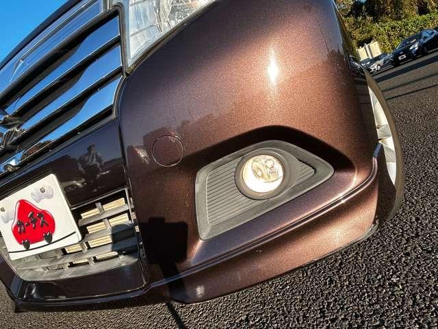 「フォグランプ」　霧の中ではヘッドライトではなく、コチラを使いましょう♪