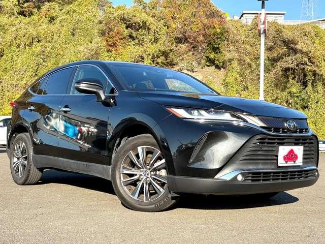 ハリアー Ｇ　セーフティセンス！ブラインドスポットモニター！純正ナビ＆ＢＴ＆バックカメラ！ＬＥＤヘッドライト！オートライト！純正アルミ！半革シート！デジタルインナーミラー！パワーバックドア！ビル（2枚目）