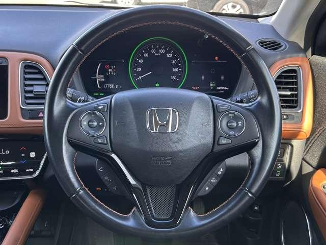 ヴェゼル ハイブリッドＺ・ホンダセンシング　追従型クルコン／禁煙車／ホンダセンシング／バックカメラ／ビルトインＥＴＣ／ハーフレザーシート／パドルシフト／ルーフレール／ＬＥＤヘッドライト／ＬＥＤフォグ／ＩＰＦデイタイムポジションランプキット（47枚目）