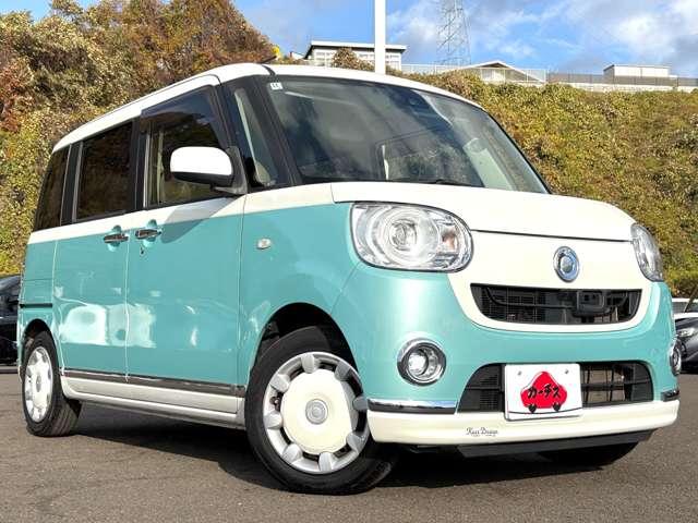 ムーヴキャンバス Ｇメイクアップ　ＳＡＩＩ　ストライプスカラー！アイドリングストップ！スマートアシスト２！ケンウッドナビ＆１セグＴＶ＆ＤＶＤ＆ＢＴ＆バックカメラ！両側パワースライドドア！ＬＥＤヘッドライト！オートライト！純正（3枚目）