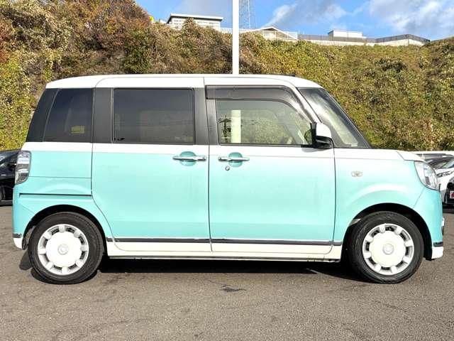 ムーヴキャンバス Ｇメイクアップ　ＳＡＩＩ　ストライプスカラー！アイドリングストップ！スマートアシスト２！ケンウッドナビ＆１セグＴＶ＆ＤＶＤ＆ＢＴ＆バックカメラ！両側パワースライドドア！ＬＥＤヘッドライト！オートライト！純正（9枚目）