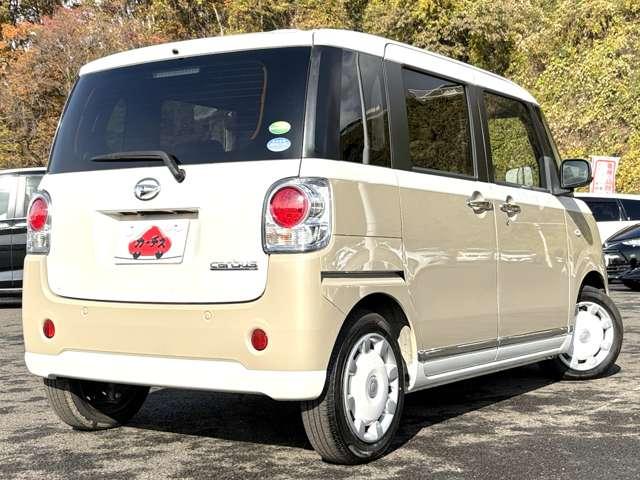 ムーヴキャンバス Ｘブラックインテリアリミテッド　ＳＡＩＩＩ　ストライプスカラー！アイドリングストップ！スマートアシスト３！純正ナビ＆フルセグＴＶ＆ＤＶＤ＆ＢＴ！パノラマモニター！社外リアモニター！オートライト！両側パワースライドドア！ＥＴＣ！禁煙車！（5枚目）