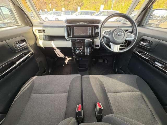 ムーヴキャンバス Ｘブラックインテリアリミテッド　ＳＡＩＩＩ　ストライプスカラー！アイドリングストップ！スマートアシスト３！純正ナビ＆フルセグＴＶ＆ＤＶＤ＆ＢＴ！パノラマモニター！社外リアモニター！オートライト！両側パワースライドドア！ＥＴＣ！禁煙車！（38枚目）