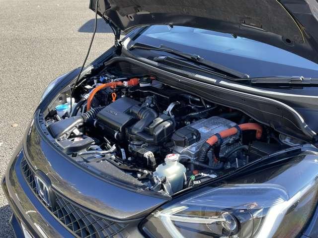 フィット ｅ：ＨＥＶ　ＲＳ　ホンダセンシング！カロッツェリアナビ＆フルセグＴＶ＆ＤＶＤ＆ＢＴ＆バックカメラ！ＬＥＤヘッドライト！オートライト！純正アルミ＆エアロ！半革シート！純正ＥＴＣ！パドルシフト！スマート（38枚目）