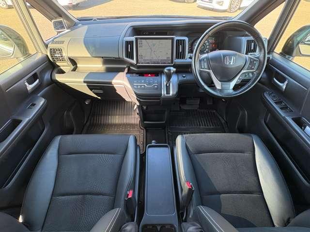 ステップワゴンスパーダ Ｚ　クールスピリット　走行５７．５００キロ！アイドリングストップ／エコアシスト！ギャザーズナビ＆フルセグＴＶ＆ＤＶＤ＆バックカメラ！両側パワースライドドア！ＨＩＤヘッドライト！純正アルミ＆エアロ！半革シート！禁煙車！（37枚目）