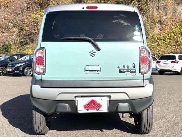 ハスラー ＪスタイルＩＩＩ　スチールシルバールーフ！アイドリングストップ！デュアルカメラブレーキサポート！純正ナビ＆フルセグＴＶ＆ＤＶＤ＆ＢＴ！全方位モニター！ＨＩＤヘッドライト！純正アルミ！半革シート！シートヒーター！（6枚目）