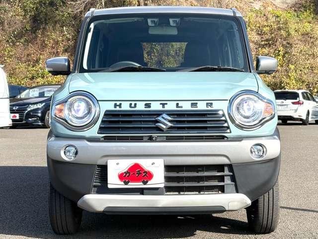 ハスラー ＪスタイルＩＩＩ　スチールシルバールーフ！アイドリングストップ！デュアルカメラブレーキサポート！純正ナビ＆フルセグＴＶ＆ＤＶＤ＆ＢＴ！全方位モニター！ＨＩＤヘッドライト！純正アルミ！半革シート！シートヒーター！（9枚目）