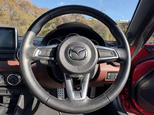 ロードスターＲＦ ＶＳ　２トーンルーフ！アイドリングストップ！セーフティパッケージ！レザーシート！シートヒーター！純正ナビ＆フルセグＴＶ＆ＤＶＤ＆ＢＴ＆バックカメラ！パドルシフト！純正ＥＴＣ！ＬＥＤヘッド（40枚目）