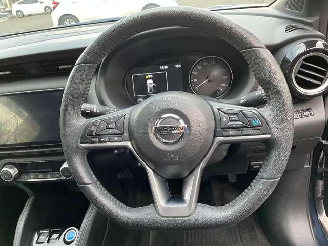 キックス X セーフティアシスト!純正ナビ&フルセグTV&DVD&BT!インテリジェントアラウンドビューモニター&ルームミラー!LEDヘッドライト!オートライト!純正アルミ!半革シート!純正ET(25枚目)