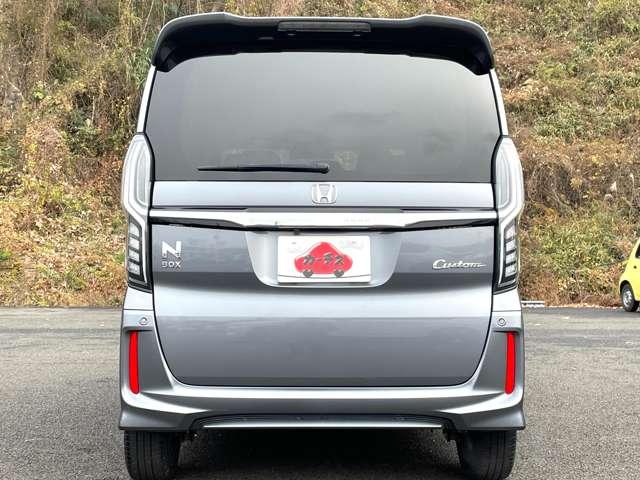 N-BOX G・EXターボホンダセンシング ホンダセンシング!アイドリングストップ!ギャザーズナビ&フルセグTV&DVD&BT&バックカメラ!両側パワースライドドア!LEDヘッドライト!オートライト!純正アルミ&エアロ!半革(7枚目)