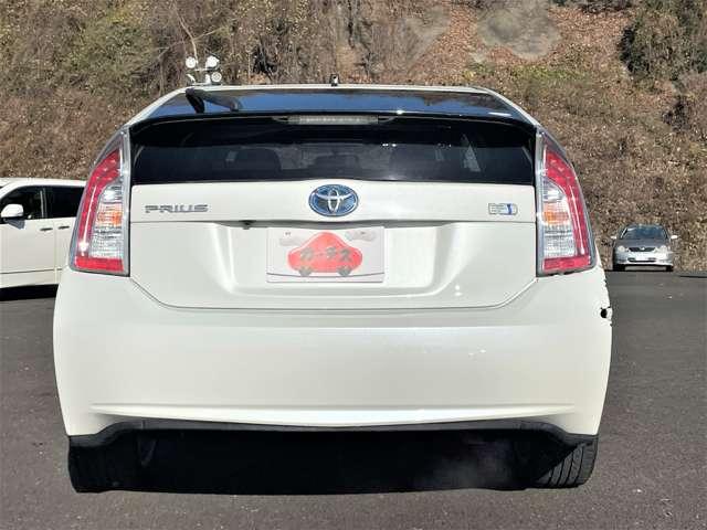 プリウス 1.8Sツーリングセレクション 5名 純正ナビ!ワンセグTV!バックカメラ!LEDヘッドライト!スマートキー!ウィンカーミラー!(6枚目)