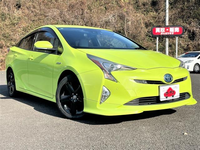 プリウス 1.8Aプレミアム ツーリングセレクション セーフティセンスP/BSM/パーキングアシスト/レーンキープアシスト/ソナー/禁煙車/追従型クルコン/純正ナビ/フルセグ/ETC/ドラレコ/バックカメラ/シートヒーター/パワーシート/LEDライト(4枚目)