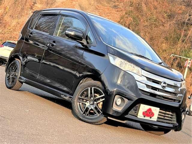 デイズ ハイウェイスター G アラウンドビューモニター/純正ナビ/Bluetooth/AUX/フルセグ/ETC/ベンチシート/オートエアコン/スマートキー/プッシュスタート/HIDヘッドライト/フォグランプ/アルミホイール/禁煙車(4枚目)