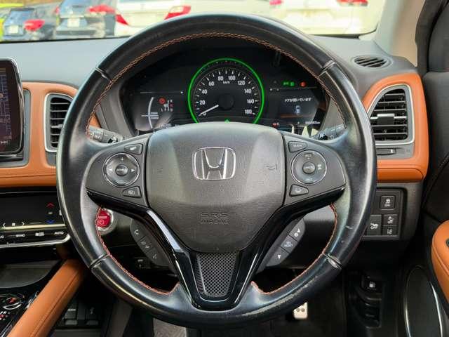 ヴェゼル ハイブリッドZ・ホンダセンシング ホンダセンシング!パナソニックナビ&フルセグTV&DVD&BT&バックカメラ!LEDヘッドライト!オートライト!社外アルミ!半革シート!シートヒーター!ビルトインETC!スマートキー!禁煙車!(38枚目)