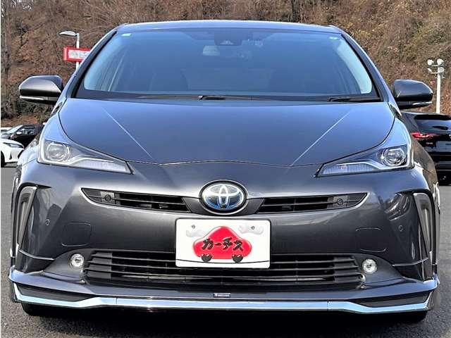 プリウス Aプレミアム ツーリングセレクション セーフティセンス!ブラインドスポットモニター!シンプルインテリジェントパーキングアシスト!レザーシート!モデリスタエアロ!純正ナビ&1セグTV&BT&バックカメラ!おくだけ充電!L(9枚目)