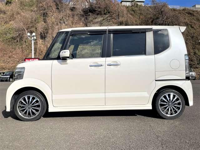 N-BOXカスタム G ターボSSパッケージ 1オーナー車!シティブレーキアクティブシステム!パドルシフト!シートヒーター!クルーズコントロール!GATHERSナビ!フルセグTV!バックカメラ!両側パワースライドドア!ハーフレ(8枚目)