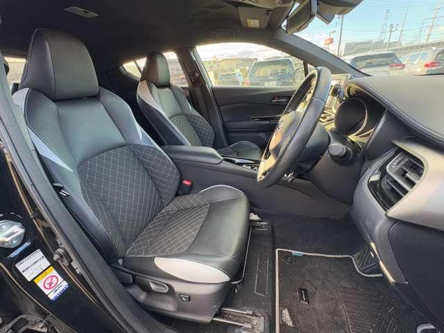 C-HR ハイブリッドG モード ネロ 1オーナー/セーフティセンス/純正ナビ&フルセグTV/Bluetooth/LEDヘッドライト/ブラインドスポットモニター/ハ半革シート/禁煙車/スマートキー/車検令和8年6月/バックカメラ/ETC(19枚目)