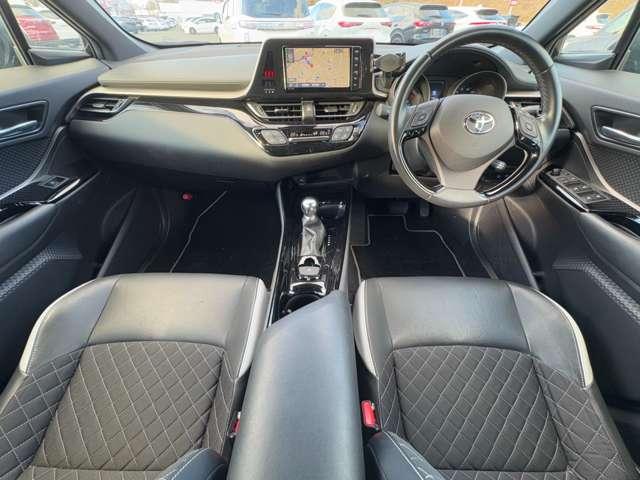 C-HR ハイブリッドG モード ネロ 1オーナー/セーフティセンス/純正ナビ&フルセグTV/Bluetooth/LEDヘッドライト/ブラインドスポットモニター/ハ半革シート/禁煙車/スマートキー/車検令和8年6月/バックカメラ/ETC(36枚目)