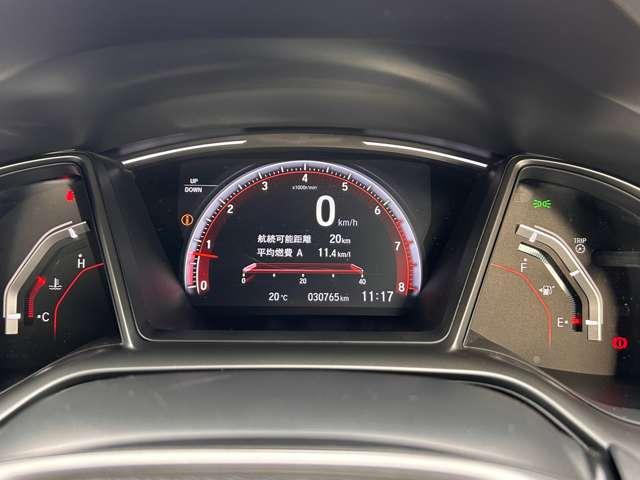 シビック ハッチバック ホンダセンシング 令和2年後期型!6速マニュアル車!アイドリングストップ!ホンダセンシング!ギャザーズナビ&フルセグTV&DVD&BT&バックカメラ!LEDヘッドライト!オートライト!純正アルミ!E(49枚目)