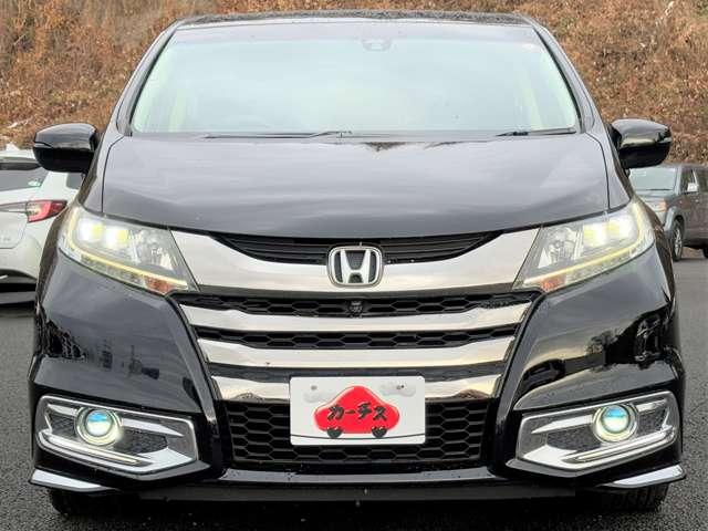 オデッセイ アブソルート・EX アイドリングストップ!シティブレーキアクティブシステム!ブラインドスポットインフォメーション!純正ナビ&フルセグTV&BT!マルチビューカメラシステム!フリップダウンモニター!両側(9枚目)