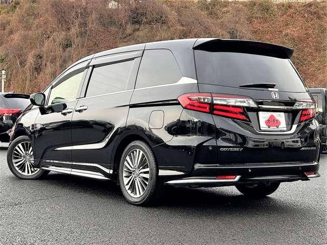 オデッセイ アブソルート・EXホンダセンシング 1オーナー/マルチビューカメラシステム/スマートパーキングアシストシステム/純正Gathers9インチナビ/10インチフリップダウンモニター/両側パワスラ/後席エアコン/オットマン/ハーフレザー(5枚目)