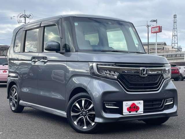 N-BOXカスタム G・Lホンダセンシング ホンダセンシング!ケンウッドナビ&1セグTV&DVD&BT&バックカメラ!両側パワースライドドア!LEDヘッドライト!オートライト!純正アルミ&エアロ!ビルトインETC!スマートキ(6枚目)