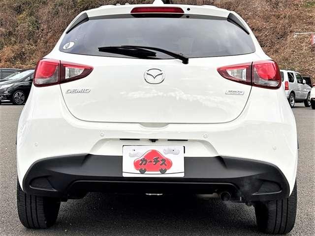 デミオ １５Ｓ　アイドリングストップ！アドバンストスマートシティブレーキサポート！ブラインドスポットモニタリング！車線逸脱警報システム！純正ナビ＆ＢＴ＆バックカメラ！オートライト！社外ＥＴＣ！プッ（7枚目）