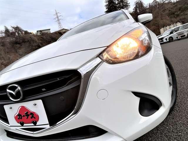 デミオ １５Ｓ　アイドリングストップ！アドバンストスマートシティブレーキサポート！ブラインドスポットモニタリング！車線逸脱警報システム！純正ナビ＆ＢＴ＆バックカメラ！オートライト！社外ＥＴＣ！プッ（16枚目）