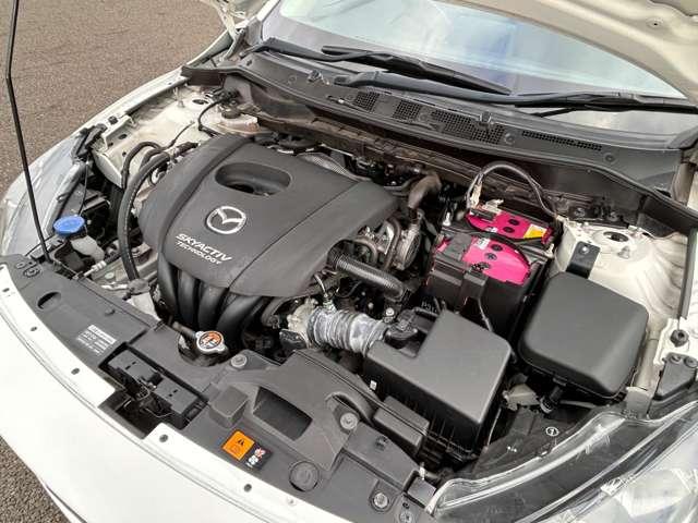 デミオ １５Ｓ　アイドリングストップ！アドバンストスマートシティブレーキサポート！ブラインドスポットモニタリング！車線逸脱警報システム！純正ナビ＆ＢＴ＆バックカメラ！オートライト！社外ＥＴＣ！プッ（26枚目）