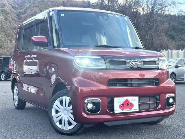 タント Ｘ　１オーナー車！４ＷＤ！エコアイドル！スマートアシスト！純正ナビ＆フルセグＴＶ＆ＤＶＤ＆ＢＴ＆バックカメラ！パワースライドドア！ＬＥＤヘッドライト！オートライト！シートヒーター！社外（4枚目）