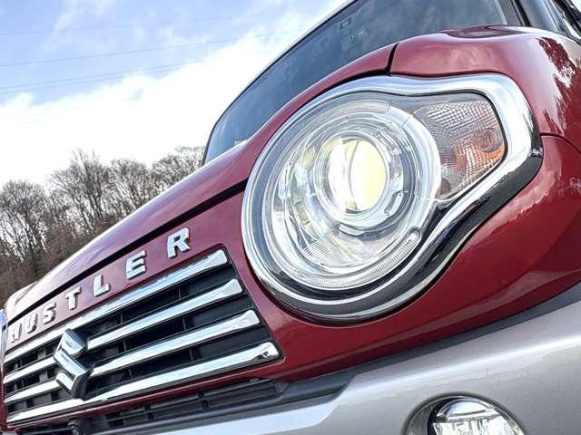 ハスラー JスタイルIIターボ ホワイトルーフ!アイドリングストップ!デュアルカメラブレーキサポート!純正ナビ&フルセグTV&DVD&BT!全方位モニター!HIDヘッドライト!オートライト!純正アルミ!シートヒーター!禁煙車!(17枚目)