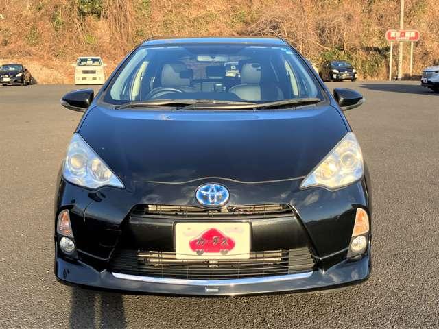 アクア Ｇブラックソフトレザーセレクション　モデリスタエアロ！純正ナビ＆フルセグＴＶ＆ＤＶＤ＆ＢＴ＆バックカメラ！スマートエントリー／スタートシステム！オートライト！社外アルミ！ナノイー！シートヒーター！ブラック合皮シート！（10枚目）