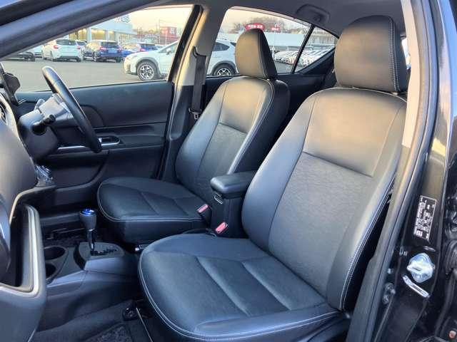 アクア Ｇブラックソフトレザーセレクション　モデリスタエアロ！純正ナビ＆フルセグＴＶ＆ＤＶＤ＆ＢＴ＆バックカメラ！スマートエントリー／スタートシステム！オートライト！社外アルミ！ナノイー！シートヒーター！ブラック合皮シート！（23枚目）