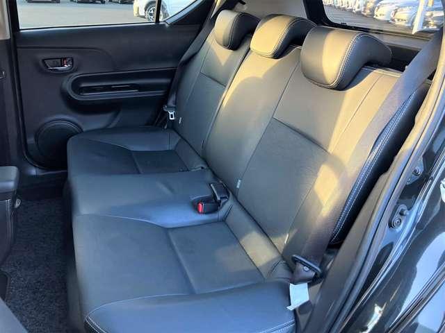 アクア Ｇブラックソフトレザーセレクション　モデリスタエアロ！純正ナビ＆フルセグＴＶ＆ＤＶＤ＆ＢＴ＆バックカメラ！スマートエントリー／スタートシステム！オートライト！社外アルミ！ナノイー！シートヒーター！ブラック合皮シート！（24枚目）