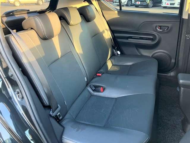 アクア Ｇブラックソフトレザーセレクション　モデリスタエアロ！純正ナビ＆フルセグＴＶ＆ＤＶＤ＆ＢＴ＆バックカメラ！スマートエントリー／スタートシステム！オートライト！社外アルミ！ナノイー！シートヒーター！ブラック合皮シート！（25枚目）