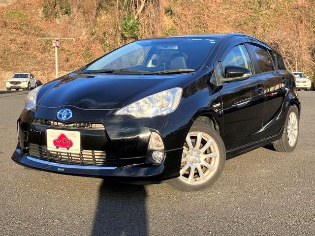 アクア Ｇブラックソフトレザーセレクション　モデリスタエアロ！純正ナビ＆フルセグＴＶ＆ＤＶＤ＆ＢＴ＆バックカメラ！スマートエントリー／スタートシステム！オートライト！社外アルミ！ナノイー！シートヒーター！ブラック合皮シート！（60枚目）