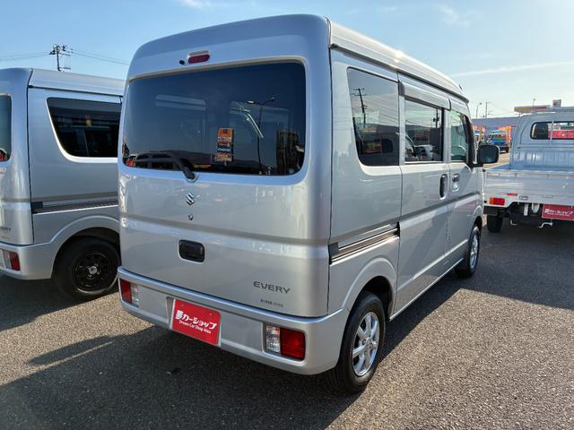 エブリイ ジョインターボ　４ＷＤ　両側スライドドア　電動格納ミラー　ＣＤ　ミュージックプレイヤー接続可　アルミホイール　エアコン　パワーステアリング　パワーウィンドウ（5枚目）