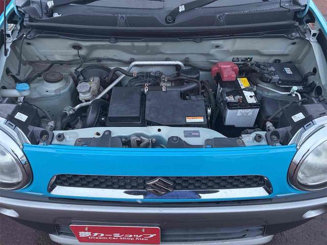 ハスラー Ｇ　４ＷＤ　衝突被害軽減システム　スマートキー　アイドリングストップ　電動格納ミラー　シートヒーター　ベンチシート　ＣＶＴ　盗難防止システム　ＡＢＳ　ＥＳＣ　衝突安全ボディ　エアコン　パワーステアリング（18枚目）