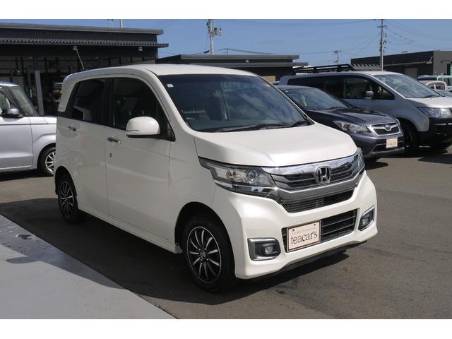 Ｎ－ＷＧＮカスタム Ｇ・Ｌパッケージ　４ＷＤ　後期モデル　前席シートヒーター　クルーズコントロール　ｂｌｕｅｔｏｏｔｈ対応メモリーナビ　ハーフレザーシート　プラズマクラスター　キセノンヘッドライト　ＬＥＤフォグランプ　ステアリングリモコン（6枚目）