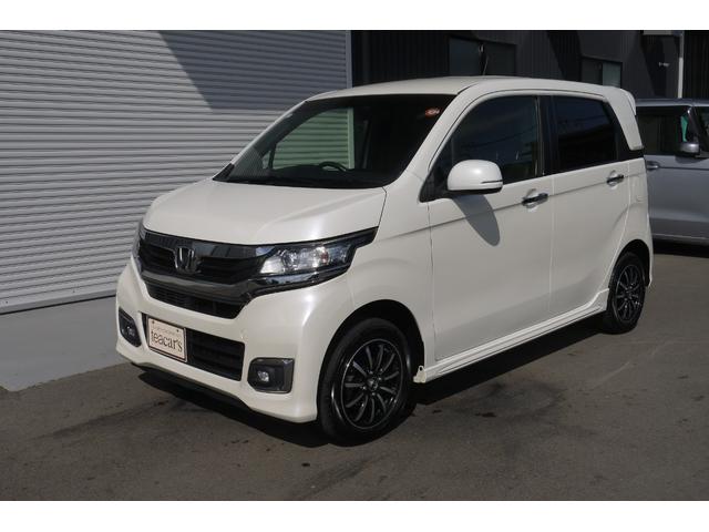 Ｎ－ＷＧＮカスタム Ｇ・Ｌパッケージ　４ＷＤ　後期モデル　前席シートヒーター　クルーズコントロール　ｂｌｕｅｔｏｏｔｈ対応メモリーナビ　ハーフレザーシート　プラズマクラスター　キセノンヘッドライト　ＬＥＤフォグランプ　ステアリングリモコン（7枚目）