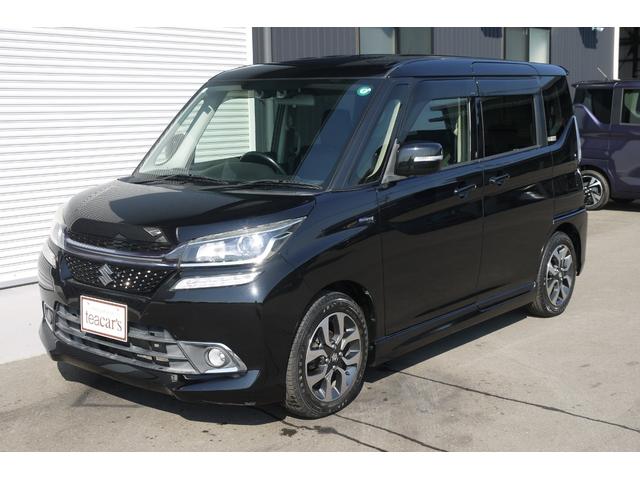 ソリオバンディット ハイブリッドＳＶ　デュアルカメラブレーキサポート　全方位モニター付メモリーナビ　クルーズコントロール　両側スライドドア片側パワースライド　　ＬＥＤヘッドライト　ナノイー付オートエアコン　スマートキー　純正アルミ（4枚目）