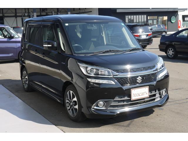 ソリオバンディット ハイブリッドＳＶ　デュアルカメラブレーキサポート　全方位モニター付メモリーナビ　クルーズコントロール　両側スライドドア片側パワースライド　　ＬＥＤヘッドライト　ナノイー付オートエアコン　スマートキー　純正アルミ（5枚目）