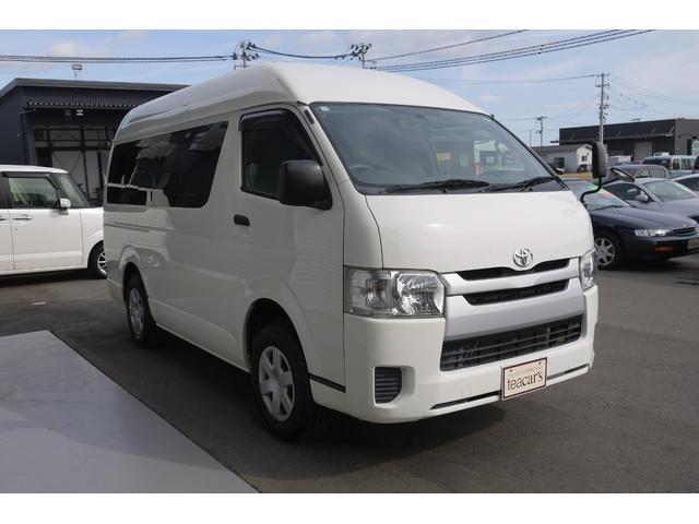 ハイエースバン ロングDX ウェルキャブ車いす仕様車全自動スライドリフト Bタイプ10人乗り 4WD 車イス電動固定2基 ディーゼルターボ 左スライドドア連動オートサイドステップ リヤクーラー リヤヒーター キーレス(5枚目)