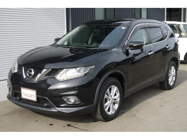 エクストレイル ２０Ｘ　エマージェンシーブレーキパッケージ　４ＷＤ　エマージェンシーブレーキ　Ｆ＆Ｒクリアランスソナー　前席２脚シートヒータ―　Ｂｌｕｅｔｏｏｔｈ対応純正ナビ　純正エンジンスターター　スマートキー　プッシュスタート　純正１７インチアルミホイール（4枚目）