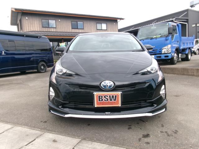 プリウス S 4WD☆モデリスタフルエアロ☆純正8インチナビフルセグTV♪バックカメラ☆ビルトインETC☆ドライブレコーダー☆レーダークルーズコントロール☆LEDライト☆リアスモークフィルム☆シートカバー☆(2枚目)