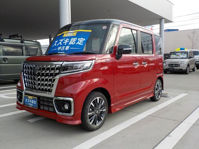 スペーシアカスタム カスタム　ＨＹＢＲＩＤ　ＸＳ　３型　４ＷＤ　オーディオレス（7枚目）