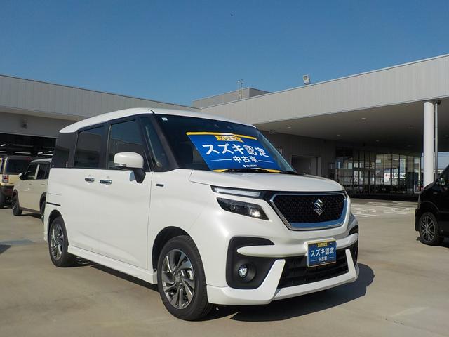 バンディットＨＹＢＲＩＤ　ＳＶ　オーディオレス　ハイブリッド　オートライト　スライドドア　　シートヒーター　オートエアコン　禁煙車　　スズキセーフティーサポート　衝突被害軽減システム　アイドリングストップ　横滑り防止機能　衝突安全ボディ　盗難防止システム(6枚目)