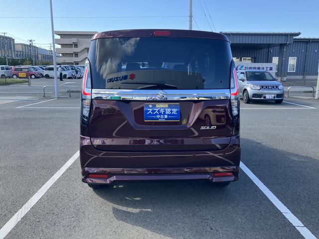 ソリオ Ｇ　２型　４ＷＤ　ナビ　ドラレコ　オートライト　Ｂｌｕｅｔｏｏｔｈ　スライドドア　純正ナビ　プッシュスタート　シートヒーター　オートエアコン　スズキセーフティーサポート　４ＷＤ　衝突被害軽減システム　アイドリングストップ（6枚目）