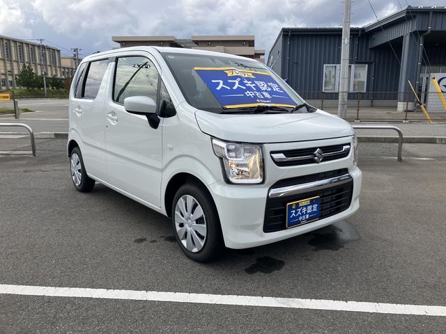 ワゴンＲ ＦＸ　４型　４ＷＤ　ＣＶＴ　ＣＤオーディオ　オートライト　プッシュスタート　シートヒーター　スズキセーフティーサポート　４ＷＤ　衝突被害軽減システム　アイドリングストップ　横滑り防止機能　衝突安全ボディ（4枚目）